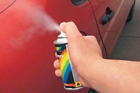Краска для автомобилей в баллончиках