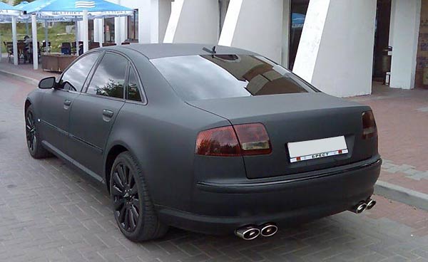 Матовая краска для автомобиля
