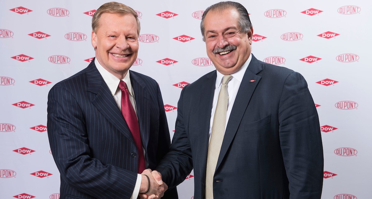 Инвесторы дали отмашку сделке по слиянию Dow и DuPont