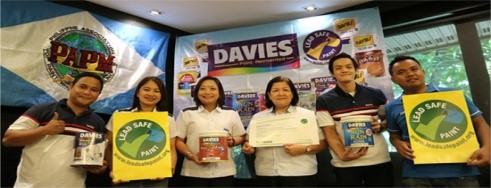 Краски и лаки от Davies Paints одними из первых в мире сертифицированы как не содержащие опасный свинец 