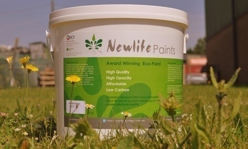 Ревитализация старой краски и её переработка в новую от производителя Newlife paints